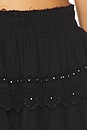 view 6 of 6 Ruffle Mini Skirt in Black