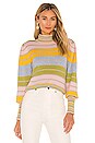view 1 of 5 Crosby Mockneck Pullover in Pastel Party