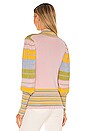 view 3 of 5 Crosby Mockneck Pullover in Pastel Party