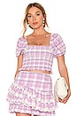 view 1 of 4 Hersh Crop Top in Lilac Shores