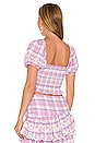 view 3 of 4 Hersh Crop Top in Lilac Shores