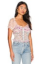 view 2 of 4 Bryant Top in Sweet Kisses