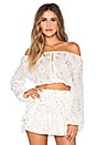 view 1 of 5 Button Down Blouse in Cream
