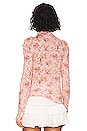 view 3 of 4 Vienna Turtleneck in Berry Cobbler