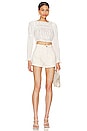 view 4 of 4 TOP CORTO LAUTNER in True White