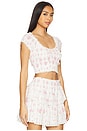 view 2 of 4 Cambron Top in Thulian Pink