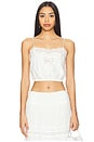 view 1 of 5 Aliaya Top in Optic White