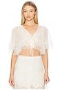 view 1 of 4 Thessia Top in Ivory