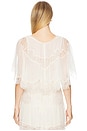 view 3 of 4 Thessia Top in Ivory