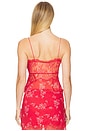 view 3 of 4 Belfast Top in Urban Crimson