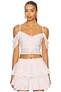 view 1 of 5 Jenae Top in Powder Pink