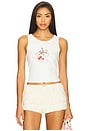 view 1 of 5 Kaleen Tank in White