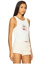 view 2 of 5 Kaleen Tank in White