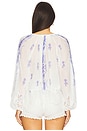 view 3 of 4 Dresner Top in Victorian Blue