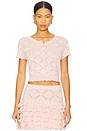 view 1 of 4 Lilifred Top in Velour Pink