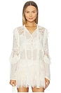 view 2 of 5 Farah Top in Ivory
