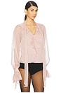 view 3 of 6 Linette Top in Pink Nude
