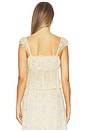 view 3 of 4 Siena Top in Sweet Jasmine