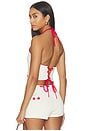 view 3 of 5 Avanyah Top in Cherry Sail