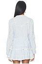 view 4 of 5 Miah Top in Chambray Sky