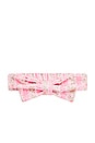 view 1 of 3 Headband With Bow in Strawberry Macaroon