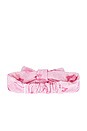 view 3 of 3 Headband With Bow in Bubblegum Valentine