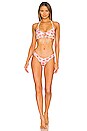 view 1 of 3 Zanda Bikini Set in Floral Cherry