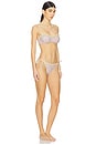 view 3 of 4 Tallie Bikini in Strawberry Lemonade
