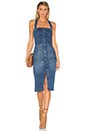 view 1 of 3 Claire Denim Snap Dress in Lake Shore