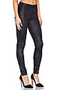 view 2 of 3 Janice Mid Rise Ultra Skinny in Black Python Print