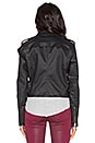 view 4 of 6 CHAQUETA MOTO ORI in Black