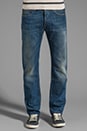 view 1 of 5 Ruler Straight Jeans in Wave