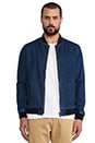 view 2 of 5 Bomber Jacket in Denim