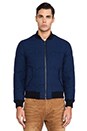 view 1 of 4 BLOUSON BOMBER in Indigo Mountains