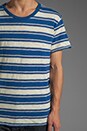 view 5 of 5 Regular Tee in Zigzag Blue