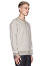 view 2 of 3 1950's Crew Sweatshirt in Grey Mele