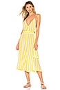 view 1 of 3 Milly Jumpsuit in Chartreuse Stripe