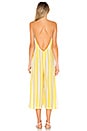 view 3 of 3 Milly Jumpsuit in Chartreuse Stripe