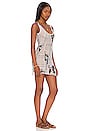 view 2 of 3 The Ziggy Mini Dress in Newspaper