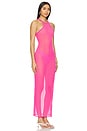view 2 of 3 Oni Puzzle Maxi Dress in Hot Pink