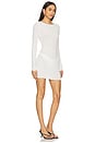 view 3 of 4 The Lenai Mini Dress in White