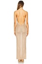view 3 of 4 The Ebere Maxi Dress in Gold