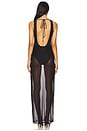 view 3 of 3 The Vianka Maxi Dress in Black