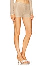 view 2 of 6 The Ebere Knit Short in Gold