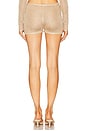 view 4 of 6 The Ebere Knit Short in Gold