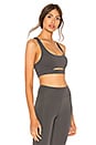 view 2 of 4 BLAKE 스포츠 브라 in Slate