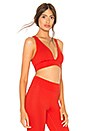 view 2 of 4 Claire Sports Bra in Fiery Red