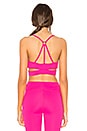 view 3 of 4 Brittany Sports Bra in Fluo Pink