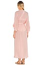 view 4 of 4 The Hallie Maxi Robe in Light Pink