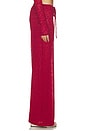 view 3 of 6 PANTALON THE KIMCHI in Wine Red